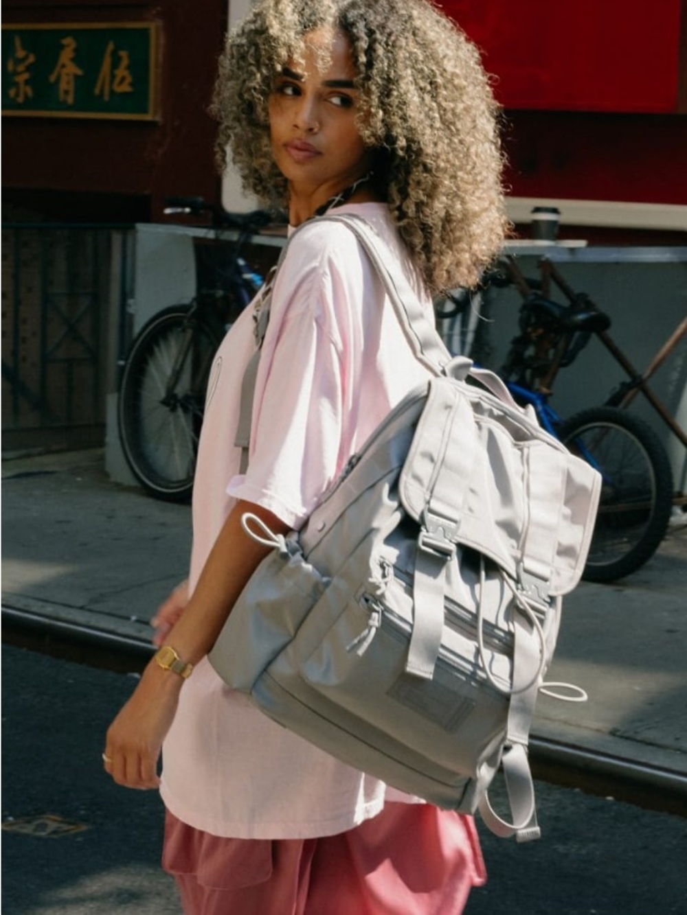 Dagne Dover Brooklyn Backpack Ash Gray